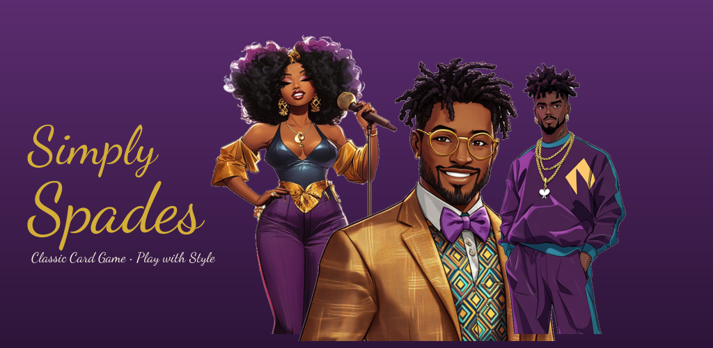 Simply Spades - Classic Card Game, Play with Style